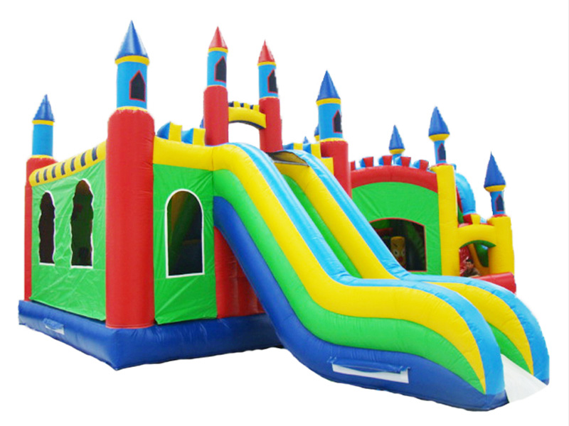 inflatable jumping castle slide