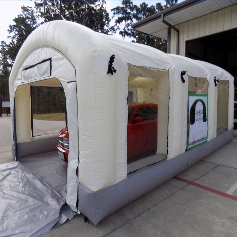 inflatable paint booth